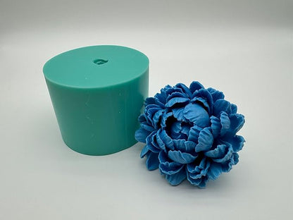 3D Chrysanthemum Flower Candle Wax Silicone Mold, DIY Resin Epoxy Flower Craft Molds Aroma Gypsum Polymer Decoration Arts Silicone Mould