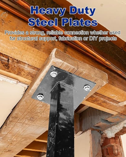 Rocaris 1 Pcs 8 x 8 x 1/2 Inch A36 Steel Plate Hot Rolled, Weldable Steel Sheet Metal for Auto Body Repair, DIY Projects, Industrial Support
