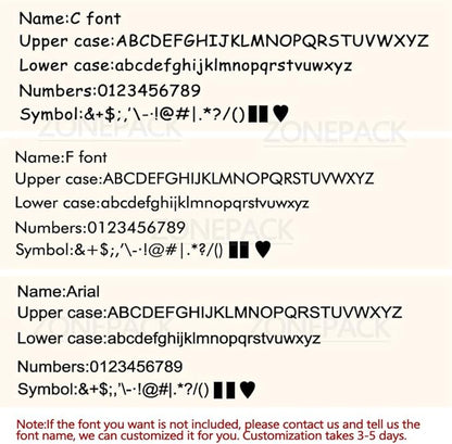 ZONEPACK Copper Brass Stamping Flexible Alphabet Number Symbol Character Stamp Mold Letter Positioning Plate DIY for Hot Foil Stamping Machine (26PCS Lowercase Times New Roman)