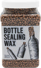 Blended Waxes, Inc. Bottle Sealing Wax, Pastille Wax Seal Beads For Wine, Beer, and Liquor Bottle Sealing, Seals Between 25-30 Bottles, 1 lb, Copper