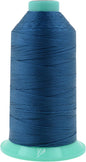 Mandala Crafts Bonded Nylon Thread Airforce Blue Heavy Duty Sewing Threads - 800 YDs Size 277 840D T270 Tex 270 Thread for Leather Jeans Weaving Outdoor Marine Upholstery Threads