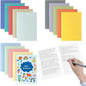Journaling Notebooks A5 College Ruled Notebook 16 Pack Lined Small Kraft Notebooks Bulk 8.3x5.5 Inches, 16 Colors Composition Notebooks Writing Journal School Supplies for Work and Travel