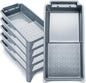 Mister Rui Paint Tray 4 Inch, 5 Pack, Plastic Paint Tray, Textured Paint Roller Tray, Small Paint Trays for Painting