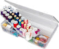 ArtBin 7003AB Sew-Lutions Sewing Supply Storage System with Lift-Out Thread Spool Tray, [1] Plastic Storage Case, Clear