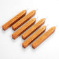 6 Pieces Sealing Wax Sticks with Wicks for Letter Seal Wax Stamp,Wedding Invitations, Packaging Decoration,Christmas Gift Ideas (Dark Gold)