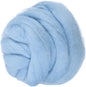PATIKIL Wool Roving Yarn, 250G/8.8OZ Felting Wool Pure Roving Yarn, Moon Blue