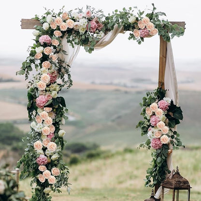 Artificial Flowers Foam Fake Roses 25pcs Champagne Roses with Stems for Home Decor DIY Wedding Bouquets Party Bridal Shower Centerpieces Faux Flower Arrangements Tables Decorations