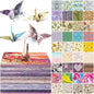 Mifuner 10 Pack/Sets Origami Paper Kit Double Sided 6 Inch Japanese Chiyo Square Easy Fold Arts Crafts Beginner DIY Handwork Origami Papers