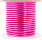Mandala Crafts 8 Gauge Anodized Aluminum Craft Wire for Jewelry Making - 32 FT Colored Flexible Hot Pink Wire - Bendable for Bonsai Armature Crafting Sculpting