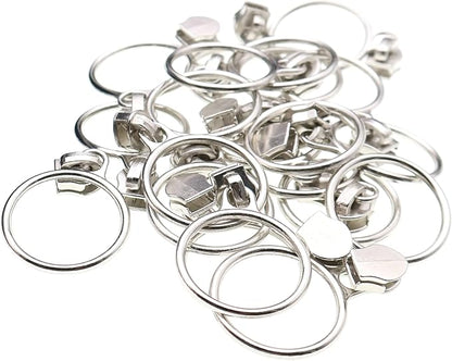 Leekayer Silver Metallic Nylon Coil Zippers by The Yard Bulk 10 Yards Navy Black with 25pcs Silver Sliders for DIY Sewing Tailor Craft Bag