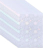 PATIKIL 8.3x5.8 Holographic Sticker Paper, 20Sheets A5 Polypropylene Self-Adhesive Transparent Waterproof Laminate Overlay Film for Photo Cards Scrapbook Decorations, Snowflake