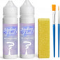 120ml Masking Fluid for Watercolor Painting, Art Watercolor Masking Fluid Precise White Space, Easy Peel-Off, Water Based Latex, for Artists, Beginners, DIY Canvas Protection (White)