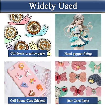 Adhesive Stick dots Two-Sided Sided Mounting Putty Stick Tack for Wall Hanging Crafts Balloons Festival Party Decorations,Clean Removable(0.31"*0.53"-600)