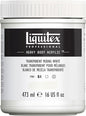 Liquitex Professional Heavy Body Acrylic Paint, 16-oz (473ml) Pot, Transparent Mixing White