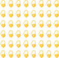 uxcell 200pcs Stitch Markers for Crocheting, Heart Shaped Crochet Marker Needle Clip Counter for Knitting Clothing Tag DIY Craft,Yellow
