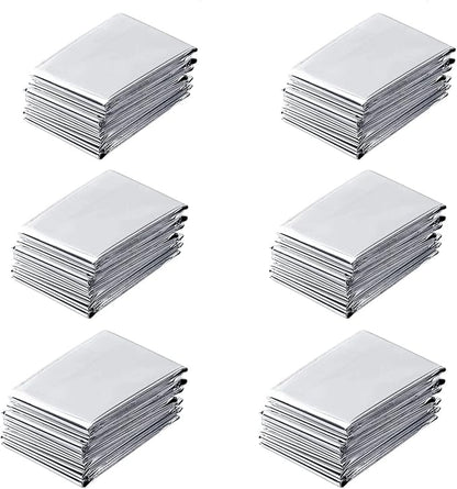 Plant Growth Mylar Films Silver Garden Greenhouse Covering Foil Sheets Space Thermal Insulation Blankets for Growth Room First Aid Marathons Survival Camping Hiking