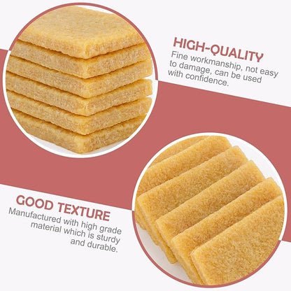 9PCS Artist Adhesive Remover Erasers - Natural Rubber Lift Tool for Glue, Sticker & Oil Paint Residue on Paper, Canvas, Plastic - Crafting & Painting Correction