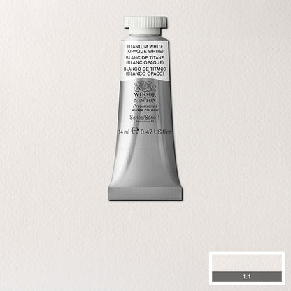 Winsor & Newton Professional Water Colour Paint, 0.47-oz Tube, Titanium White