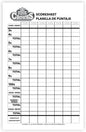 Five Crowns Scorepad – 130 Page Replacement Score Sheet, Card Game Score Card, Tracks 7 Players at Once, Gift for Kids, Birthday Gifts