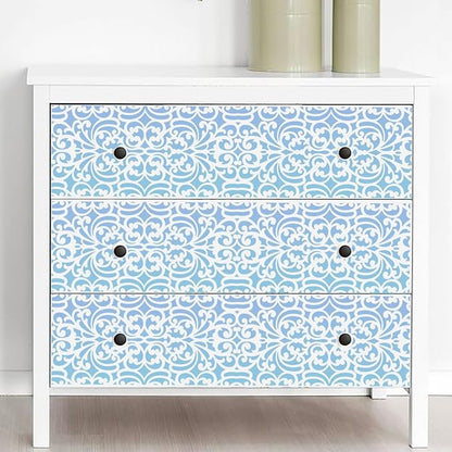 Stencils for Crafts Reusable Texture Stencils for Painting 8x4inch Background Stencil Drawing Templates for Wood Canvas Furniture Scrapbooking