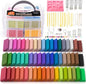Shuttle Art Polymer Clay Kit, 57 Colors, Soft Oven Clay Kit, 19 Carving Tools and 10 Kinds of Accessories, Non-Stick, Non-Toxic, Ideal Gift for Kids