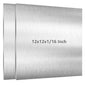 2 Pack 6061 T651 Aluminum Sheet Metal 12" x 12" x 1/16" (0.06") Rectangle Metal Plate Covered with Protective Film, 1.5mm Flat Aluminum Plate for Crafting and Industry