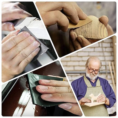 Sandpaper 1000 Grit, Wet Dry Sanding Sheets, High Performance Sand Paper for Wood Furniture Finishing, Metal Grinding, Automotive Polishing, 9 x 11 inches, 15-Sheets