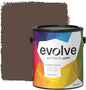 EVOLVE Paint & Primer: Environment-friendly, Low Sheen with One-coat Coverage for Interior & Exterior surfaces (Espresso, 1-Gallon)