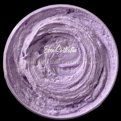 Premium Palette Knife Painting Paste|Texture Paste|Authentic Bright Colors|Ready to Use|Easy to Apply| 6oz (Thumbelina Lilac)