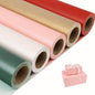 NESCCI Matte Wrapping Paper,Solid Color Pearly-Lustre Paper-5 Roll,17 Inches X 32.8 Feet Per roll.Gift Wrapping Paper,Perfect for Wedding,Valentine's Day,Birthday, Christmas,Baby Shower