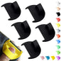 2mm-6mm Seam Guide for Hand Sewing Edge Lockranding Tool 5 PCS Set for Leather/Fabric/Craft Sew, Black