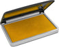 MaxMark Large Premium Dark Yellow Ink Stamp Pad - 2-3/4" by 4-1/4" - Premium Quality Felt Pad