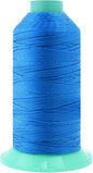 Mandala Crafts Bonded Nylon Thread Sky Blue Heavy Duty Sewing Threads - 415 YDs Size 346 210D T350 Tex 350 Thread for Leather Jeans Weaving Outdoor Marine Upholstery Threads