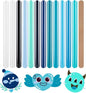 HTVRONT Heat Transfer Vinyl Blue HTV Vinyl - 13 Sheets of Various Blue HTV for Shirts, Turquoise Iron on Vinyl Compatible with Cricut Cutting Machine & Cameo