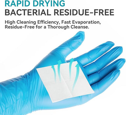 Winner Alcohol Prep Pads, 200 Count Alcohol Wipes Individually Wrapped, 70% Isopropyl, Medical Grade 4 Ply Swabs, Essential for First Aid, Home and Laboratories
