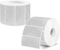2x1 Inch Holographic Thermal Labels, Silver Glitter Thermal Printer Stickers, Waterproof Self-Adhesive Shipping Barcode Address Label Printer Sticker- 600 Labels/ 2 Rolls