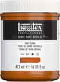 Liquitex Professional Heavy Body Acrylic Paint, 16-oz (473ml) Pot, Raw Sienna