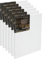 Centurion Deluxe Professional Oil Primed Linen Stretched Canvas, 11oz Linen, 30x40 - Box of 6, 0.67" Deep Canvases, Kiln-Dried Stretchers, Back Stapled, Premium Medium Weight Canvas for Oil Paintings