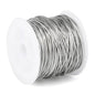 164FT Jewelry Wire 22 Gauge Tarnish-Resistant Copper Beading Wires Roll Bulk for DIY Crafts Jewelry Making, Silver Wire