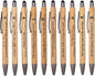 10 Pcs Christian Inspirational Stylus Bamboo Ballpoint Pens Set Bible Pens Bulk Christian Pens Gifts for Church Women Men Sunday Party Teacher Christians Supplies
