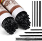Gueevin 60 Pcs Willow Charcoal Sticks, Willow Charcoal, Artists, Beginners, Students, Perfect for Sketching, Drawing, Shading, and Fine Art Christmas Gifts for Art (2-4mm，4-5mm，5-7mm，7-9mm)