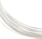 BENECREAT 23 Gauge 16 Feet Silver Square Copper Wire, Bendable Metal Craft Wire for Necklace Bracelet Making and Handmade Project