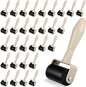 Frienda 30 Pcs Rubber Brayer Rollers 1.9 Inch Rubber Ink Roller for Gluing Printing Inking Block Paper Crafting Press Printmaking Wallpaper Stamping Scrapbooks Crafting Art DIY