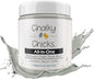 Chalky Chicks All-in-One Chalk Paint for Furniture or Cabinet - 4 Fl Oz - Matte Finish Normandy (Light Gray) for Metal, Wood Furniture Paint - No Sanding All-in-One for Home Decor & Crafts, USA Made