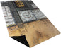 44'' x 60'' Battle Mat Gridded War-Gaming Mat for WH40K - Made of Synthetic Leather, 1.1mm Thickness (Adamant Bastion: Sector XI)
