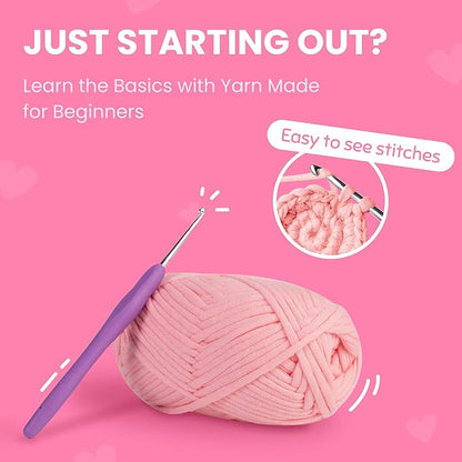 Cookie Box Crochet Kit for Beginners – Gift Set to Make Bunny Lola Amigurumi Plushie – Easy DIY Crochet & Knitting Starter Kit with Video and PDF Tutorials