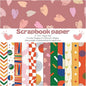 24 Sheets 12 Designs Scrapbook Paper Pad,6"×6” Single-Sided Decopodge Craft Cardstock Paper,Scrapbooking DIY Decorative Background Cardmaking Supplies.Sweet Love