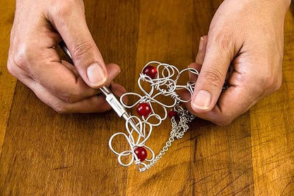 Aluminum Wire, Anezus 9 Gauge 12 Gauge 18 Gauge Bendable Metal Wire Armature Aluminum Craft Wire for Wreath Making Beading Floral (Silver, 3 mm Thickness)