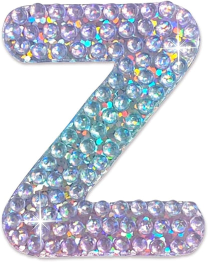 StickerBeans® Alphabets Letters (2" x 2", Pack of 1) Cut to Shape, Adhesive Back - Kids Teens Adults (Z)