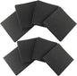 Foam Sheets with Adhesive Backing Foam Padding Neoprene Rubber Mat Closed Cell Sheet Anti-Slip Insulation Rubber Anti Vibration Square Pad (4" x 4" x 1/2", 8 Pcs)